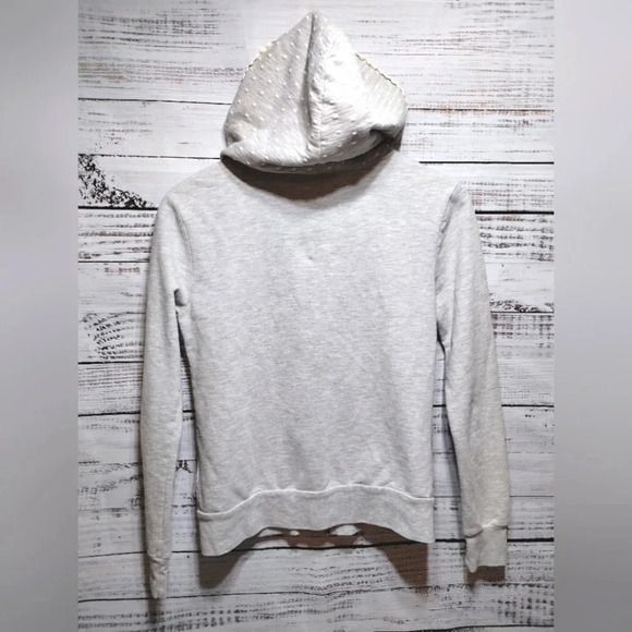 Disney Parks Minnie Mouse Disney Zip Hoodie with Lace Detail size Small - Picture 6 of 7